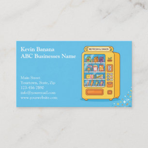 Vending Machine Business Card