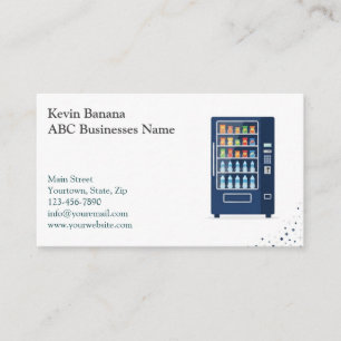 Vending Machine Business Card