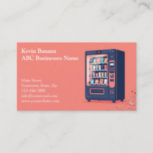 Vending Machine Business Card