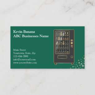 Vending Machine Business Card