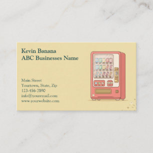 Vending Machine Business Card