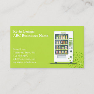 Vending Machine Business Card