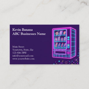 Vending Machine Business Card