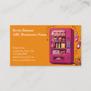 Vending Machine Business Card
