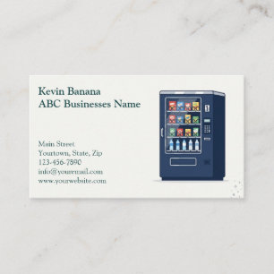 Vending Machine Business Card