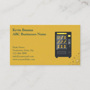 Vending Machine Business Card