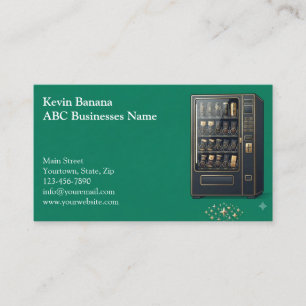 Vending Machine Business Card