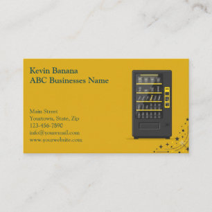 Vending Machine Business Card