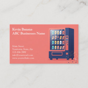 Vending Machine Business Card