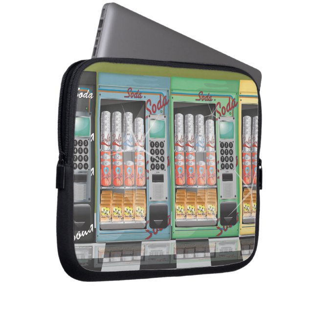 Vending Machine Laptop Sleeve (Front Right)
