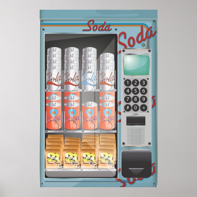 Vending Machine Poster (Front)