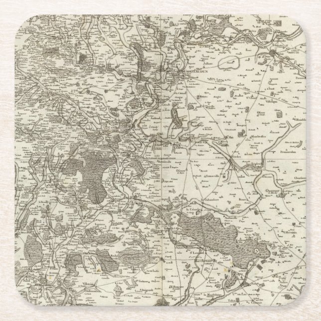 Vendome Square Paper Coaster (Front)