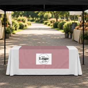 Vendor Booth Display Logo Tablecloth Runner