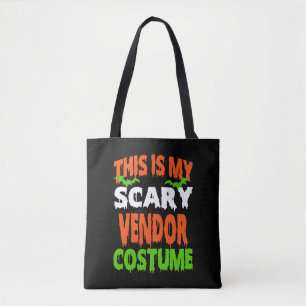 Vendor - SCARY COSTUME HALLOWEEN SHIRT Tote Bag