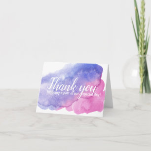 Vendor Thank You Note