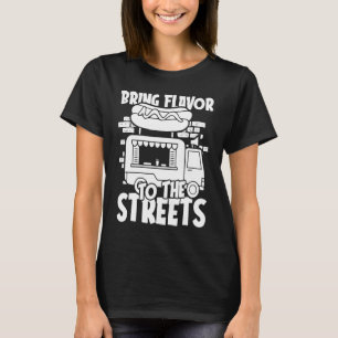 Vendor Truck Stall Street Food T-Shirt