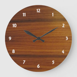 veneer dial large clock