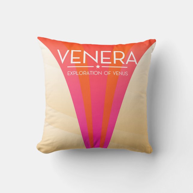 Venera Exploration of Venus Cushion (Front)