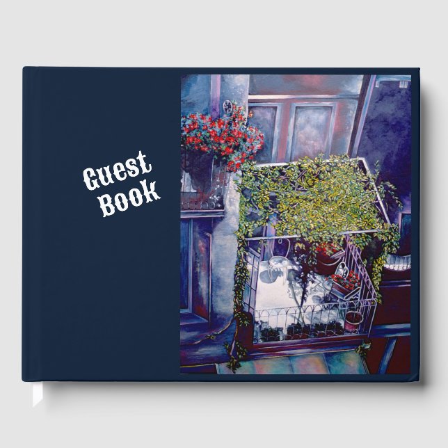 Venetian Afternoon Guest Book (Front)