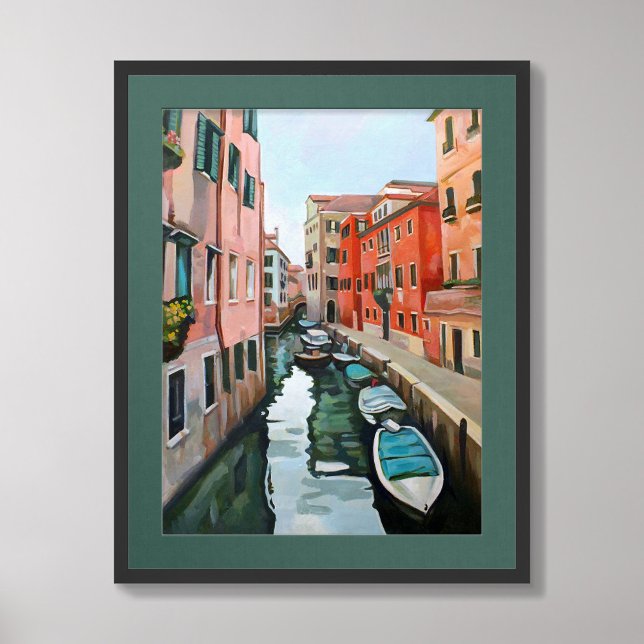 Venetian Canal Original Painting Poster (Creator Uploaded)