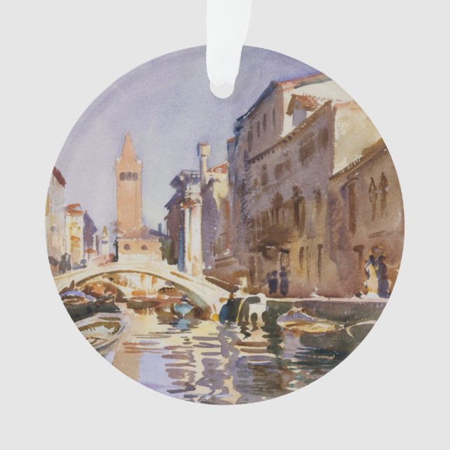 Venetian Canal Ornament (Front)