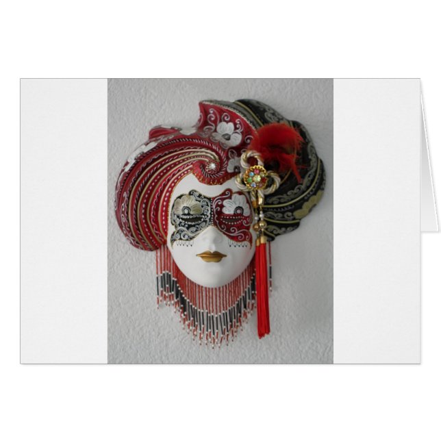 Venetian Ceramic Mask (Front Horizontal)