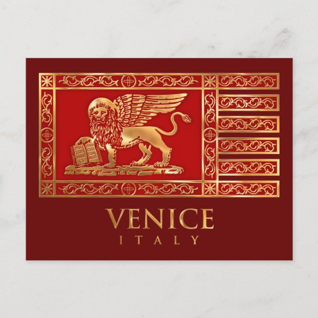 Venetian Flag Postcard (Front)