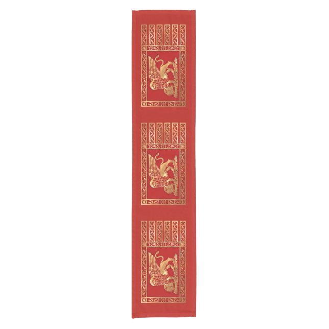 Venetian Flag Short Table Runner (Front)