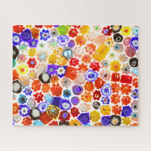 VENETIAN FLORA GLASS 16x20 INCH Jigsaw Puzzle