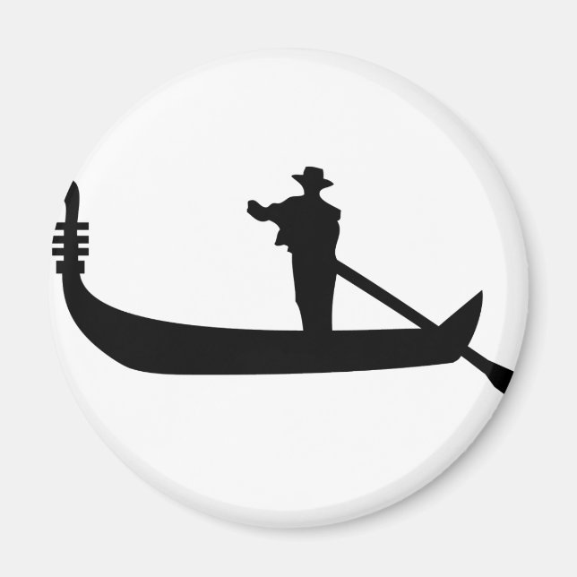 venetian gondola magnet (Front)