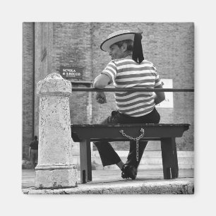 Venetian Gondolier Magnet