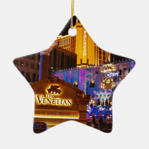 Venetian Las Vegas Decorative Evening Lights Ceramic Tree Decoration