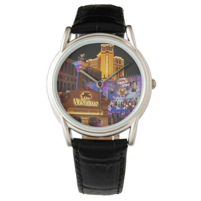 Venetian Las Vegas Decorative Evening Lights Watch (Front)
