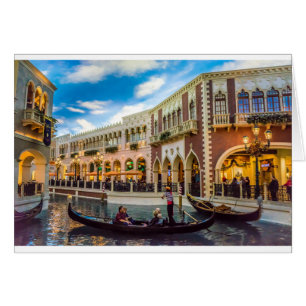Venetian Las Vegas Gondola Canal Architecture