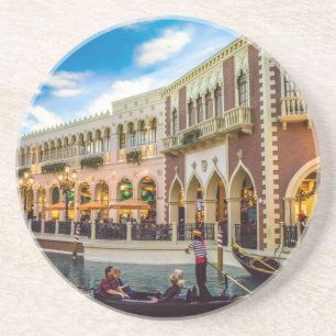 Venetian Las Vegas Gondola Canal Architecture Coaster