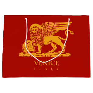 Venetian Lion Large Gift Bag