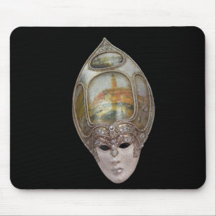 Venetian Mask Mouse Pad