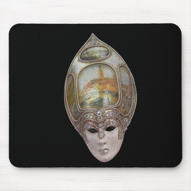 Venetian Mask Mouse Pad (Front)