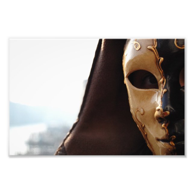 Venetian Mask Photo Print (Front)