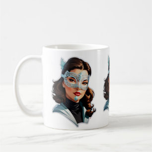 Venetian Masked Lady Coffee Mug