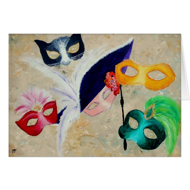 Venetian Masks (Front Horizontal)