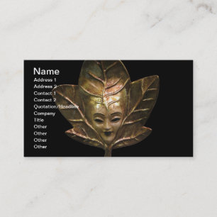 Venetian Masks Business Card