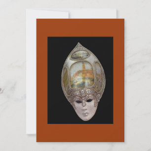 Venetian Masks Invitation