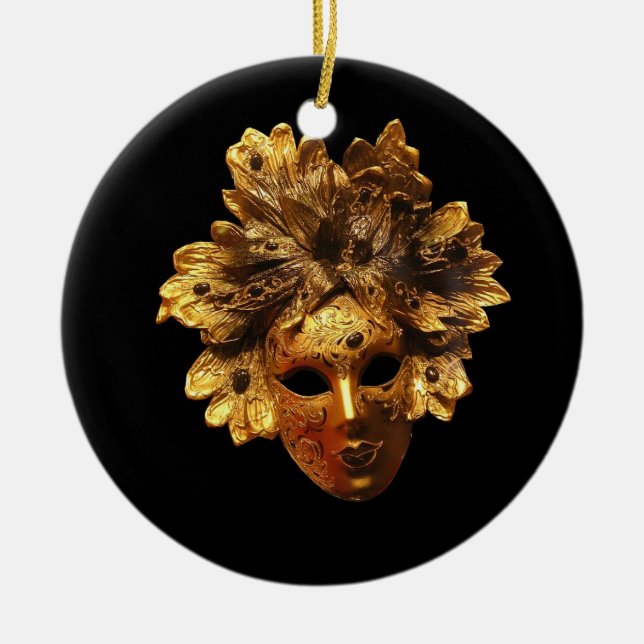 Venetian Masks Ornament (Front)