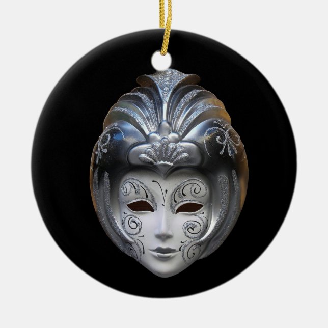Venetian Masks Ornament (Front)