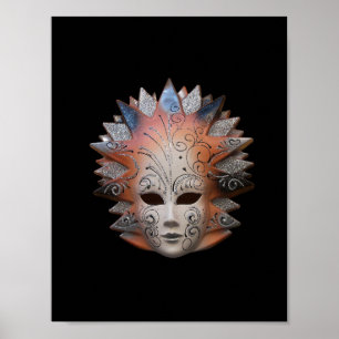 Venetian Masks Poster