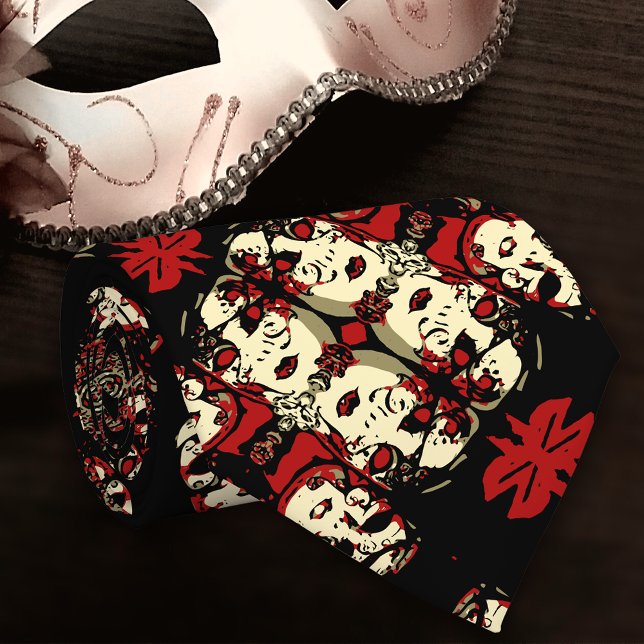 Venetian Masks Tie (Creator Uploaded)