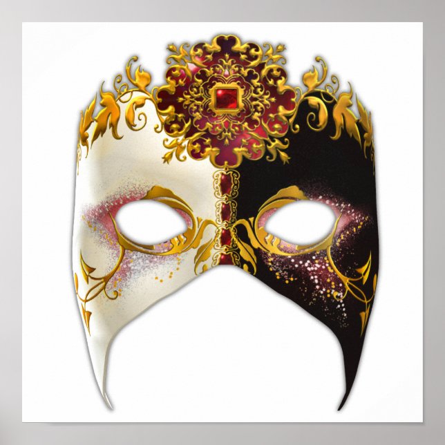 Venetian Masque: Ruby Jewel Poster (Front)