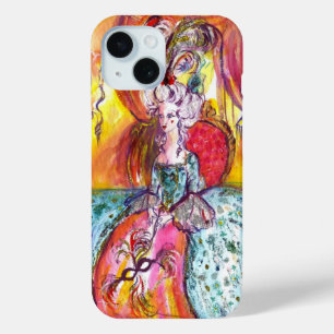 VENETIAN MASQUERADE / COLOMBINA iPhone 15 CASE