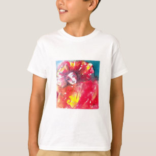 VENETIAN MASQUERADE FACES - MASK IN RED T-Shirt